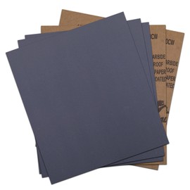 Utoolmart 1000 Grits Sanding Sheets Wet Dry Silicon Carbide Sandpaper for Wood Furniture Metal Automotive Polishing 10pcs