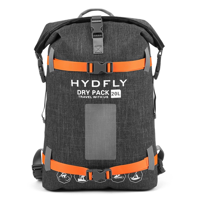 Outdoor Waterproof Dry Bag River Trekking Floating Roll-top Backpack Drifting