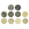 FOMIYES 10pcs Jade Stone Eyelash Extension Pad Holder for Easy