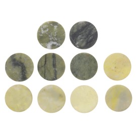 FOMIYES 10pcs Jade Stone Eyelash Extension Pad Holder for Easy Eyelash Application Smooth for Convenient Use Salons and Home for Professional and Lash Extensions