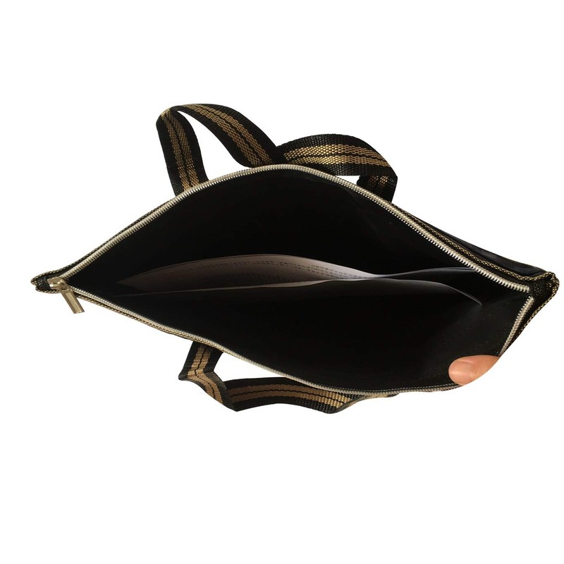 Portable Business Briefcase Bag Envelope Expanding File Folder Organizer B4