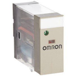 Omron G2R-1-SND DC24(S) General Purpose Relay, LED Indicator and Diode, Plug-In Terminals, Single Pole Double Throw Contacts, 21.6 mA Rated Load Current, 24 VDC Rated Load Voltage