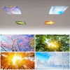 4 Pack Fluorescent Light Covers for Ceiling Lights - Magnetic