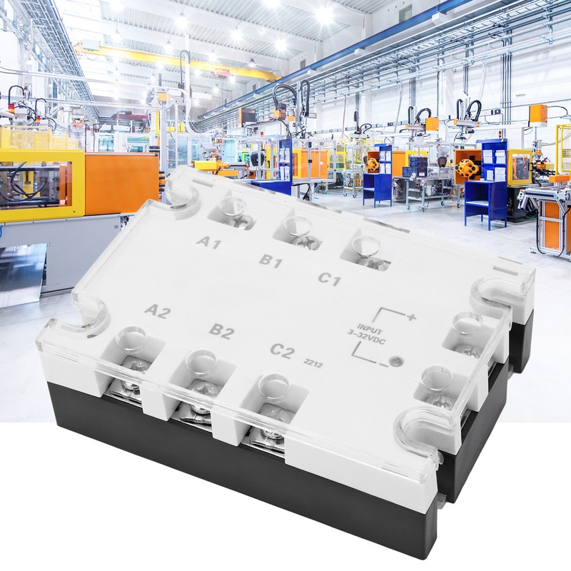 3 Phase Solid State Relay Fast Switching Speed Noise Free