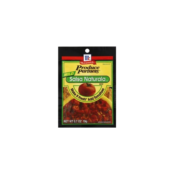 McCormick Produce Partners mild salsa seasoning mix, .7-oz., packet