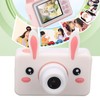 Kids Camera Toys HD 32MP Cute Small Rabbit Shaped Case