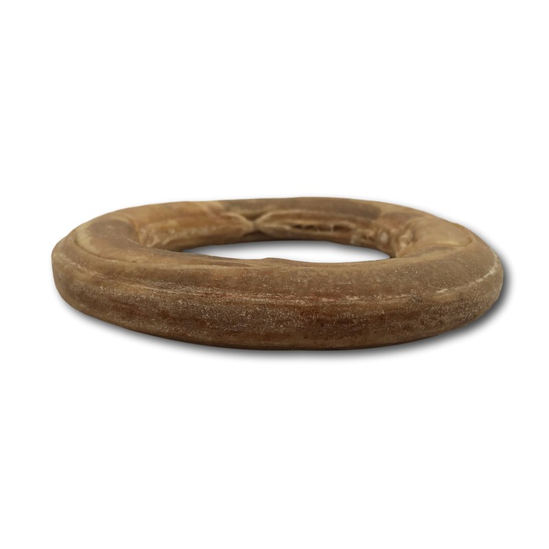 Top Dog Chews 6" Pressed Rawhide Ring 3 Pack