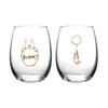 Winnie The Pooh Collectible Wine Glass Set (Winnie), 16 Fl