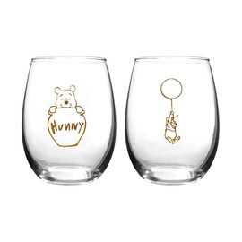Winnie The Pooh Collectible Wine Glass Set (Winnie), 16 Fl oz