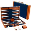Premium Backgammon Sets for Adults, 17.5 Inch Large Backgammon Board