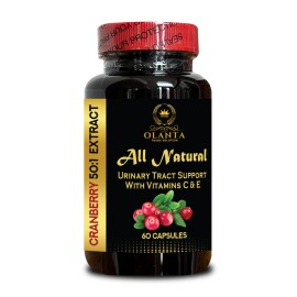 Olanta Trade Solution Cranberry Extract Concentrated - Urinary Tract Support & Bladder Wellness - 1Bot