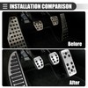 A ABSOPRO Car Fuel Brakes Tote Pedal Cover Set for