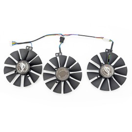 Graphics Card Fan ASUS Strix GTX 1060 OC 1070 1080 GTX 1080Ti RX 480 ASUS-STRIX-R9390-DC3-8GD5-GAMING Graphics Card Fan Cooler Fan
