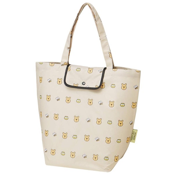 Skater KBEB0 Compact Shopping Bag, Eco Bag, Winnie the Pooh,