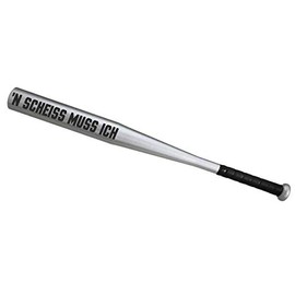 Spaß Kostet Baseball Bat Aluminium Scheiss muss Ich 26 Inches 65 cm Long Ideal for Baseball