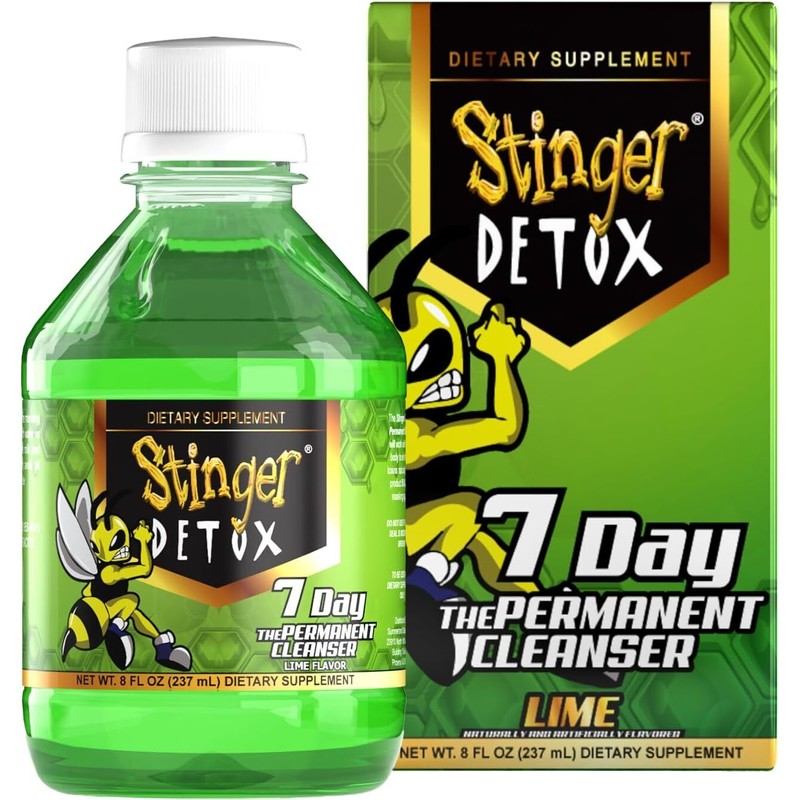 Stinger Detox 5X Instant Extra Strength Drink Lime Flavor –