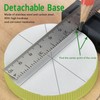 Woodworking Triangle Ruler 7in Dual Scale Square Angle Ruler Carpenter