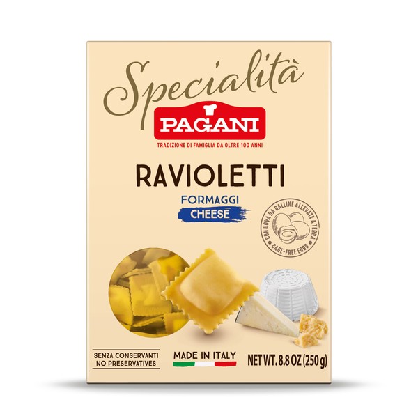 Pagani Ravioletti with Cheese, 1 lb (Pack of 2)