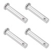 TA-VIGOR 4pcs 8 x 40mm Clevis Pins Single Hole, 304