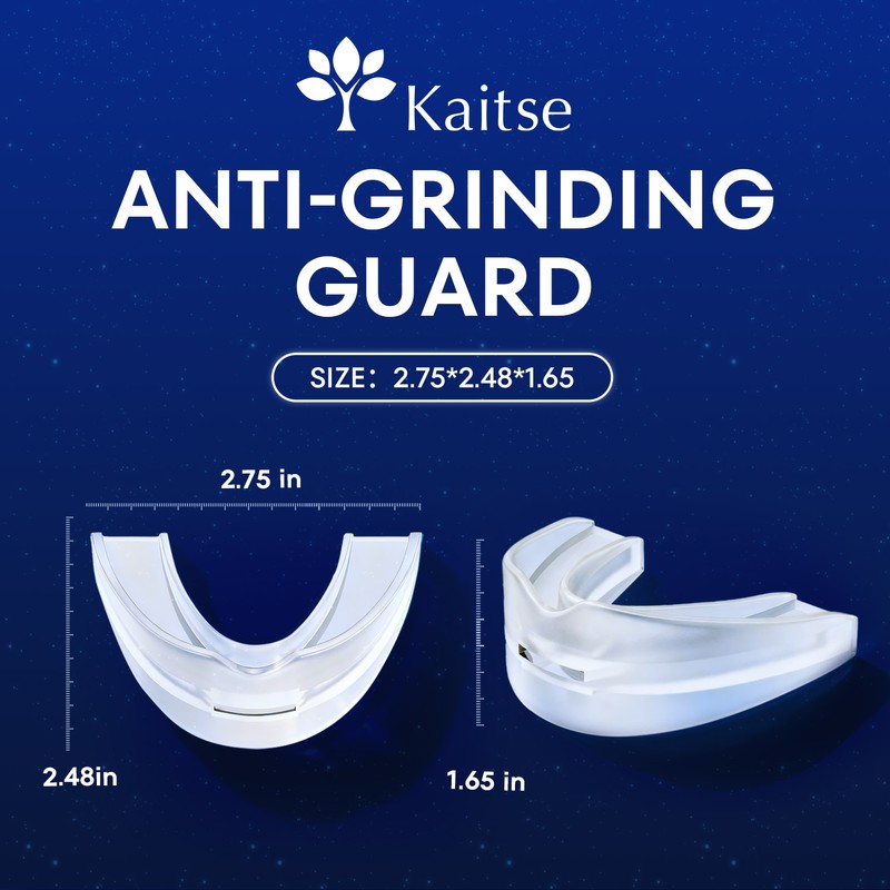 Kaitse Mouth Guard for Anti Grinding (Sky White) Anti Grinding
