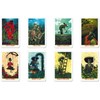 Tarot Cards, Mini Size, Divination Telling, 78 Cards, Miniature, Santa
