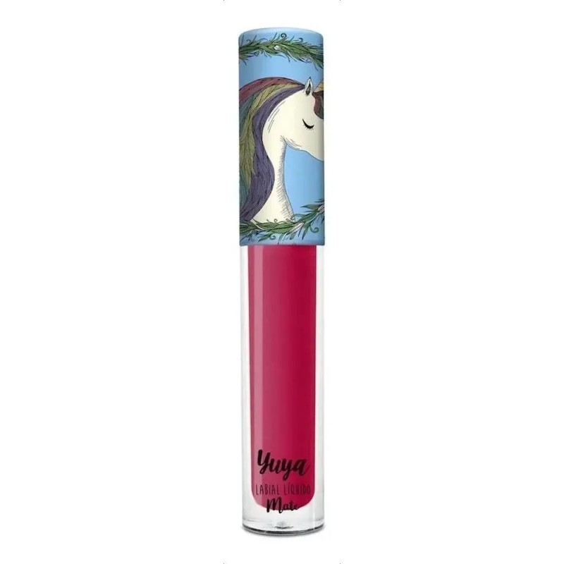 Labial Líquido Mate Yuya Rosa Chicle Me Quiero Larga Duración