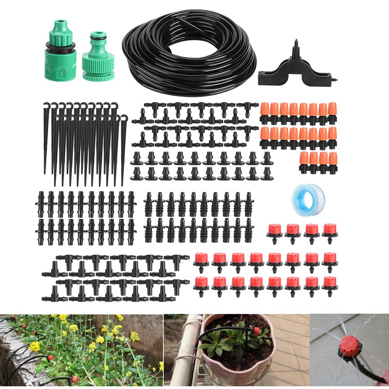 20M Drip Irrigation System Automatic Irrigation Drip Kit for Garden