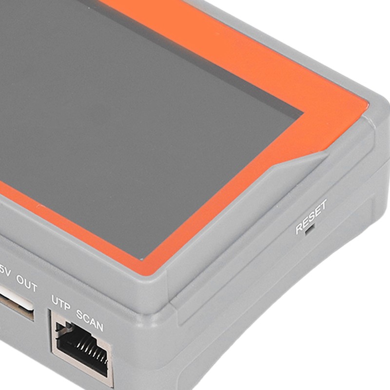 4.3in HD Video Monitor Tester Portable Analog Coaxial AHD Video