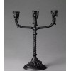 John Derian For Target 12" X 10" Black Dripping Candelabra