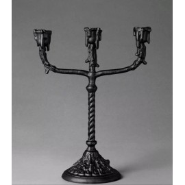 John Derian For Target 12" X 10" Black Dripping Candelabra - Brand New