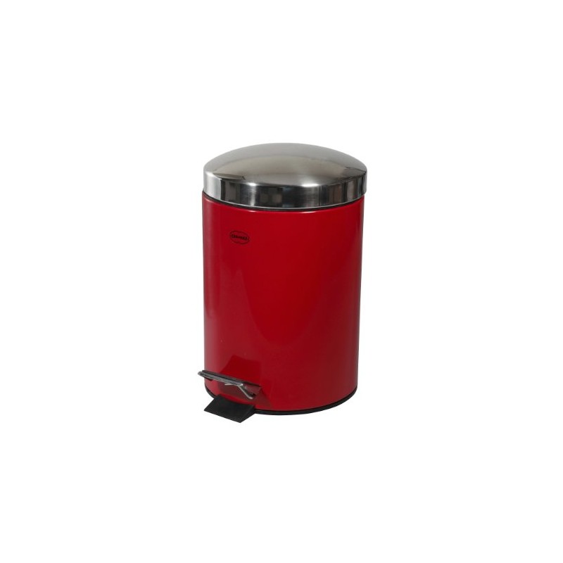 Cabanaz Pedal BIN 3L RD, Metal, Red, 17 x 17