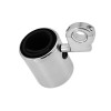 HDBUBALUS Motorcycle Aluminum Drink Cup Chrome Holder For Harley Universal