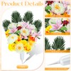 Riceshoot Spring Cemetery Flowers with Grave Vase Silk Artificial Memorial