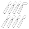 Detachable Zipper Pull Tabs, 8PCS Metal Zipper Pull Replacement for
