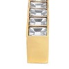 Crystal Pull Modern Cabinet Handle Bling Gold Zinc Alloy Drawer