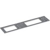 GEZE Mounting Plate for TS 4000/TS 5000 White 9016