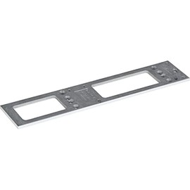 GEZE Mounting Plate for TS 4000/TS 5000 White 9016