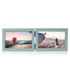 Tamolus 4x6 Double Horizontal Hinged Picture Frame Folding Photo Frame