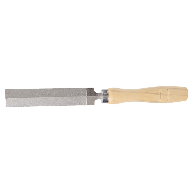 Diamond Rhombic File Wooden Handle Metal Glass Grinding Woodworking Garden