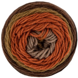 Yarn Bee 4 - Medium – Soft Skein – 355 Yards of Acrylic Yarn for Crocheting Blankets, Hats, & More – Craft Supplies for Handcrafting, Go Go Cocoa