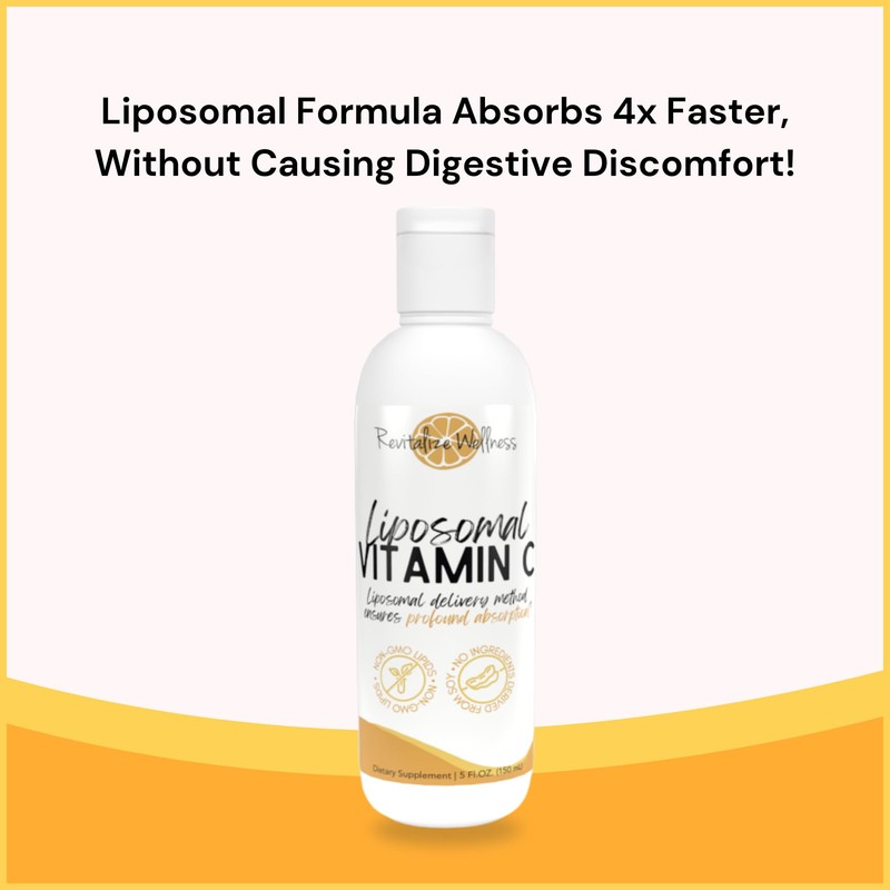 Revitalize Wellness Liposomal Vitamin C | 1,000 mg Vitamin C