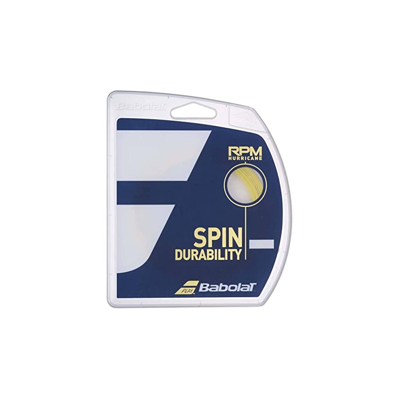 Babolat 241141 Tennis String HURRICANE RPM Hurricane, 12 m Single