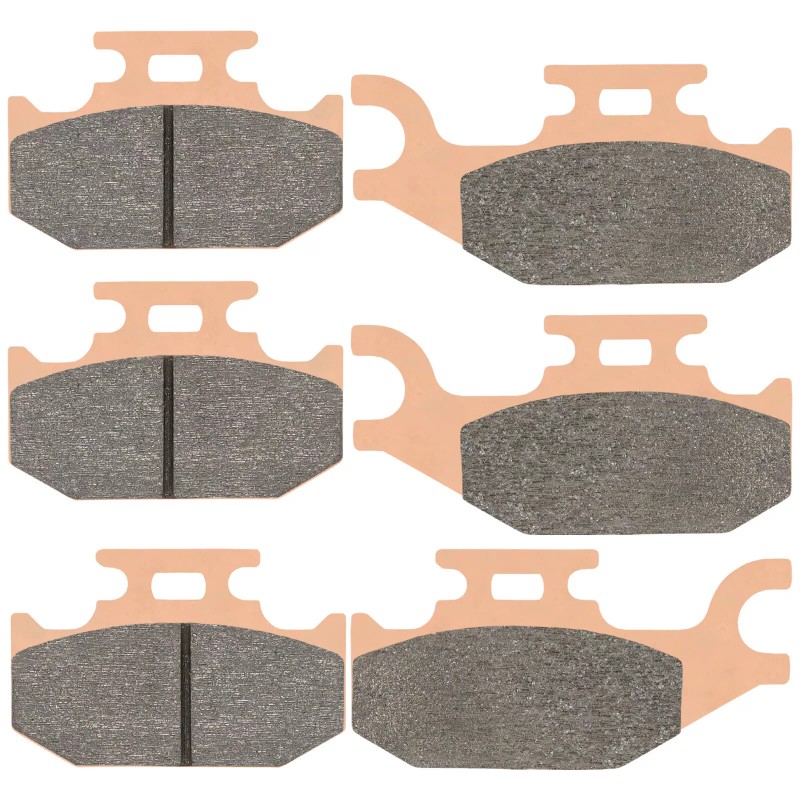 Caltric Brake Pads for CanAm Outlander 800 4X4 Front Rear