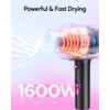 wavytalk Wavytalk Hair Dryer with Diffuser, Foldable Hair Blow Dryer,