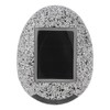 6Pcs Solar Powered LED Spot Lamp Resin Stone Lamp Warm