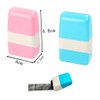 2PCS ID Theft Protection Roller Stamp Identity Guard Roller Stamp