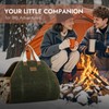 INNO STAGE Firewood Carrier - Waxed Canvas Wood Carrier for
