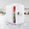 CROWNFUL Mini Fridge, 4 L/6 Can Portable Cooler and Warmer