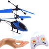 XUBX Flying Toys, Children's Flying Helicopter, Infrared Induction Robot Mini