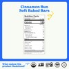 MadeGood Morning Cinnamon Bun Bars, 5ct/5.3 Oz, Organic Snacks